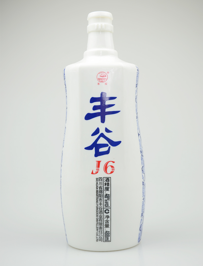 豐谷乳白玻璃酒瓶價(jià)格